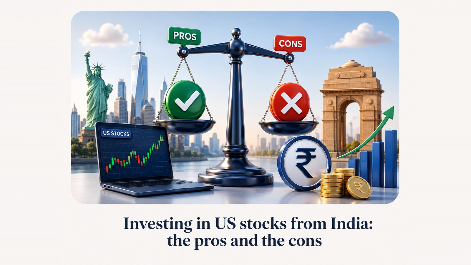 Investing in US stocks from India: the pros and the cons