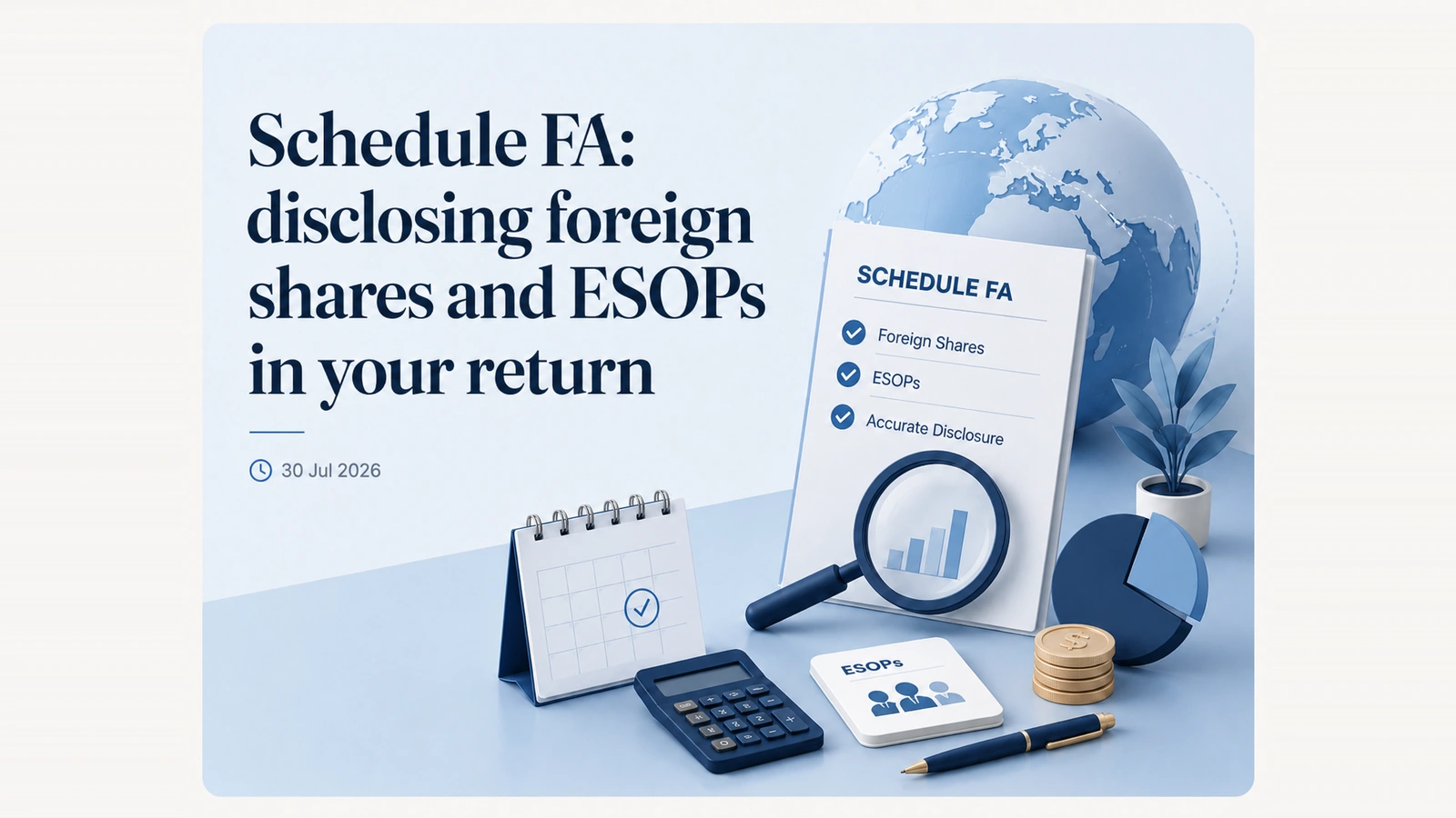 Schedule FA: disclosing foreign shares and ESOPs in your return